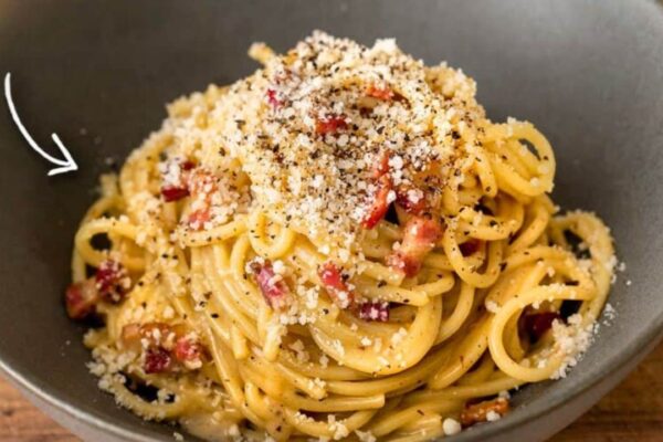 15-Minute Carbonara, homemade and freshly served