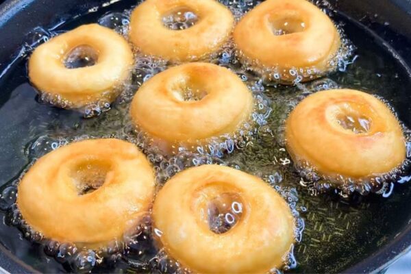 15 Minute Homemade Donuts, homemade and freshly served