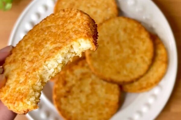 2-Ingredient Breakfast Cake, homemade and freshly served