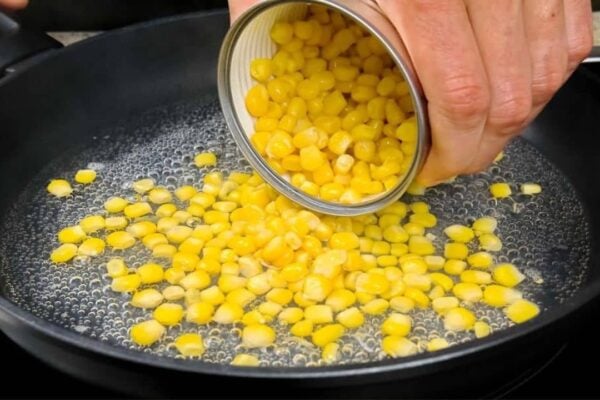 2 Quick and Easy Canned Corn Recipes, homemade and freshly served