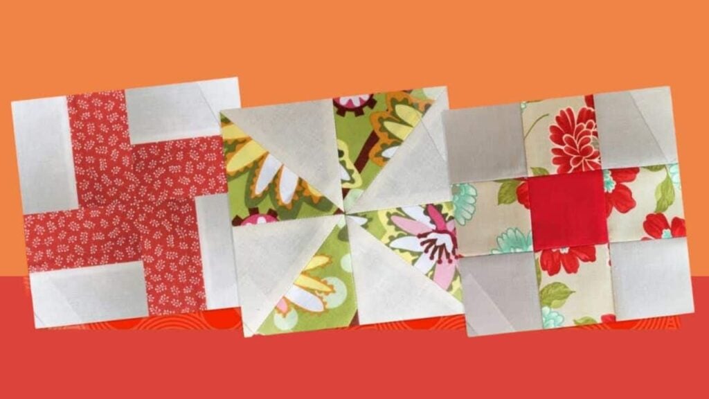Finished 3 Basic Beginner-Friendly Quilt Blocks, a completed DIY project