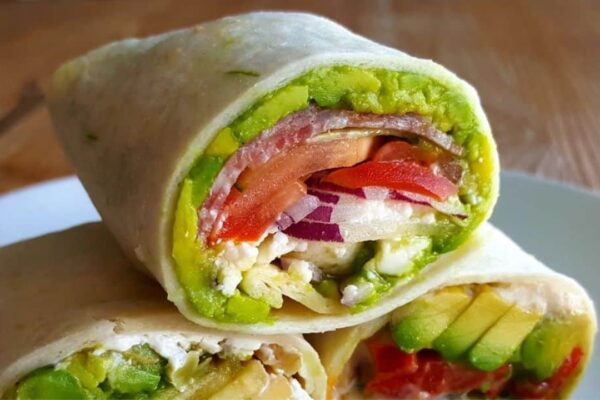 3 Healthy Tortilla Wrap Recipes, homemade and freshly served