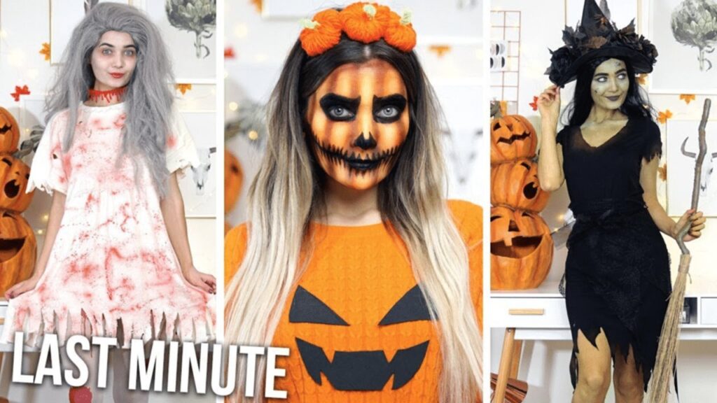 Finished 3 Last Minute Halloween Costumes, a completed DIY project