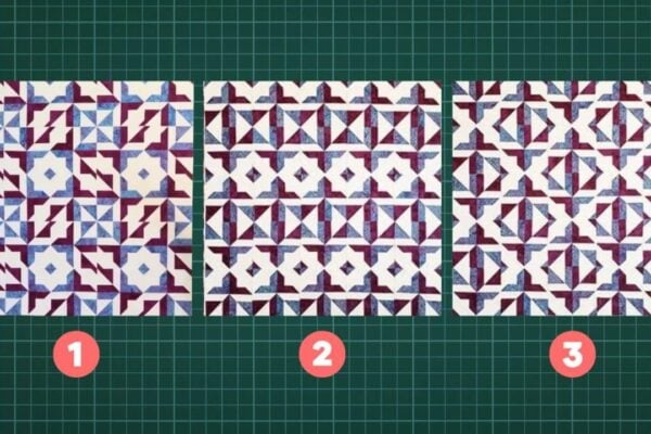 Finished 3 Quilts From a Flying Geese Block, a completed DIY project