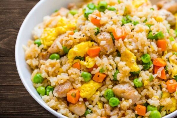 30-Minute Chicken Fried Rice, homemade and freshly served