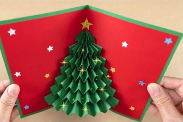 Finished a 3D Christmas Card, a completed DIY project