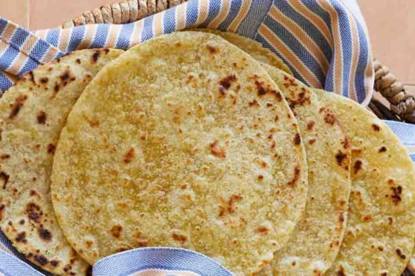 4-Ingredient Homemade Corn Tortillas, homemade and freshly served