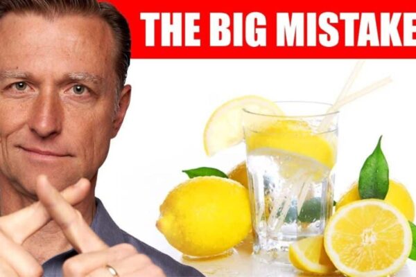 4 Mistakes People Make With Drinking Lemon Water, homemade and freshly served