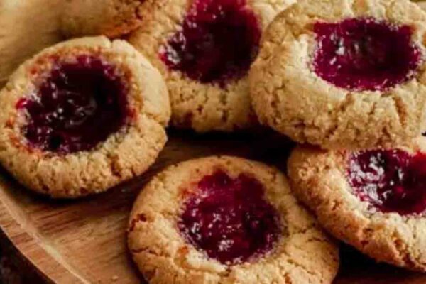 5-Ingredient Vegan Almond Cookies, homemade and freshly served