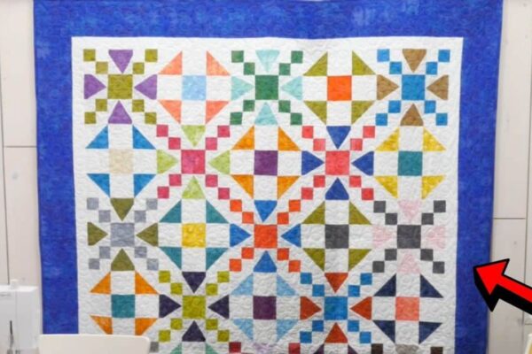 Finished 50-40 or Fight Freestyle Quilt With Jenny Doan, a completed DIY project