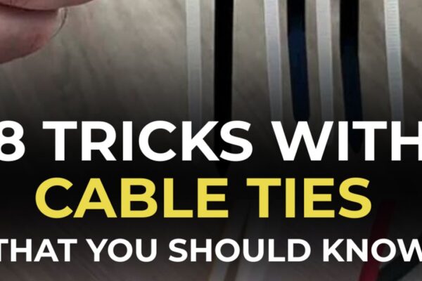 Finished 8 Tricks With Cable Ties That You Should Know, a completed DIY project