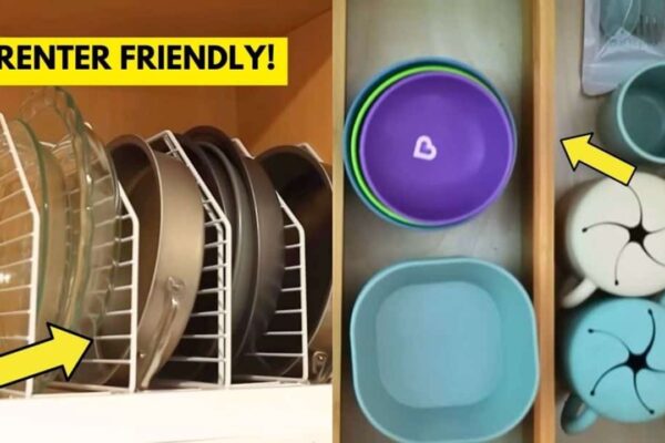 9 Budget and Renter-Friendly Kitchen Organization Tips
