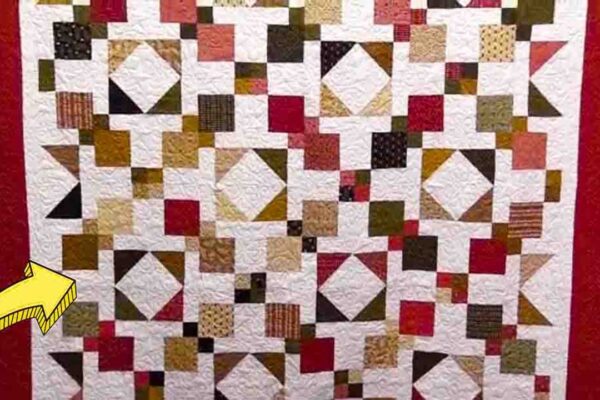 Finished 9-Patch Madness Quilt with Jenny Doan, a completed DIY project