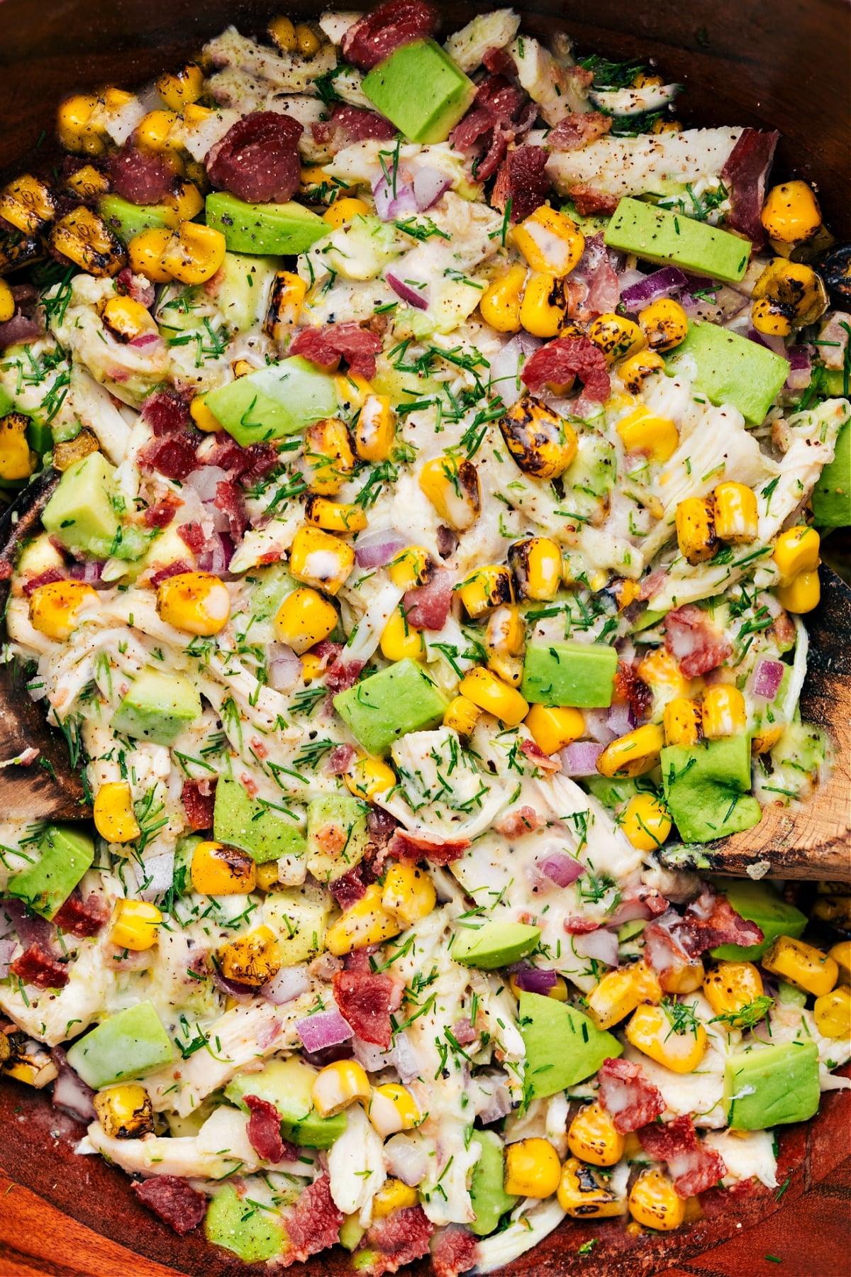 Healthy Chicken Recipes - Avocado Chicken Salad - No-Mayo Sandwich Filling