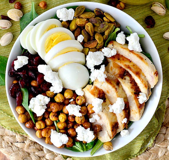 Meal prep ideas — chicken power bowls, easy make-ahead lunch bowl