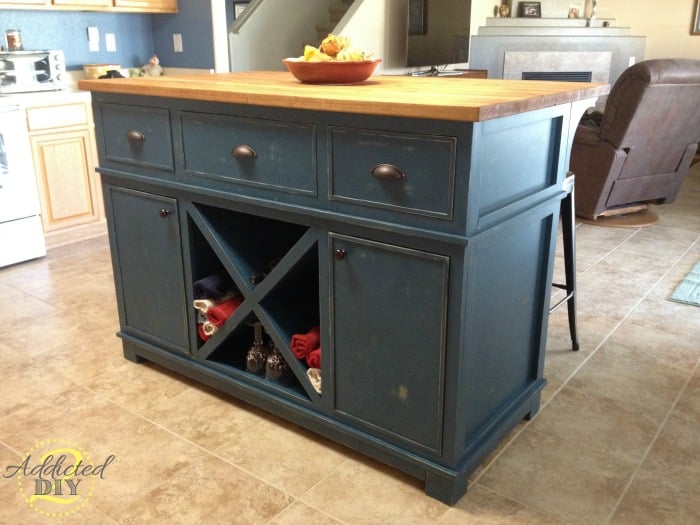 DIY Kitchen Island - DIY Kitchen Decor Ideas