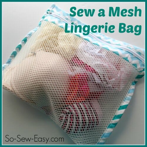 Mesh Laundry Bag - Sewing Projects for the Home Mesh Laundry Bag - Sewing Projects for the Home