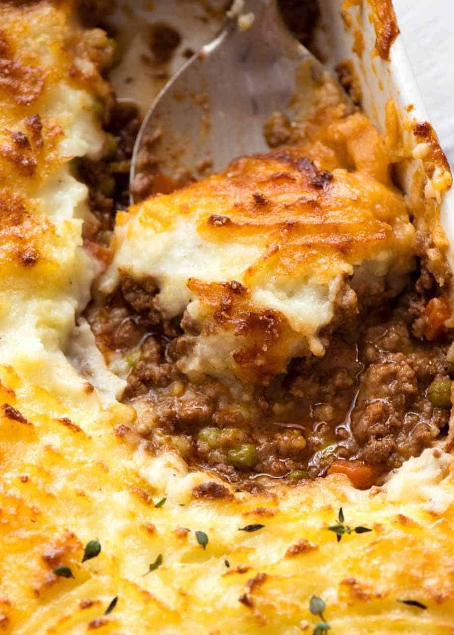 Casserole recipes — shepherd's pie, easy homemade casserole for dinner