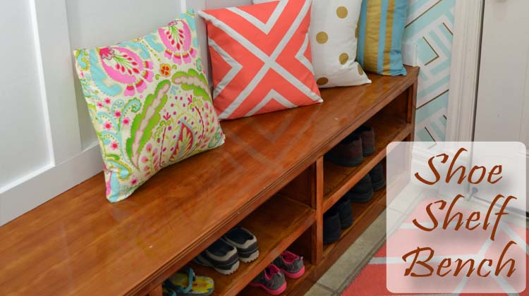 Shoe Shelf Bench - Closet Organization Tips Shoe Shelf Bench - Closet Organization Tips