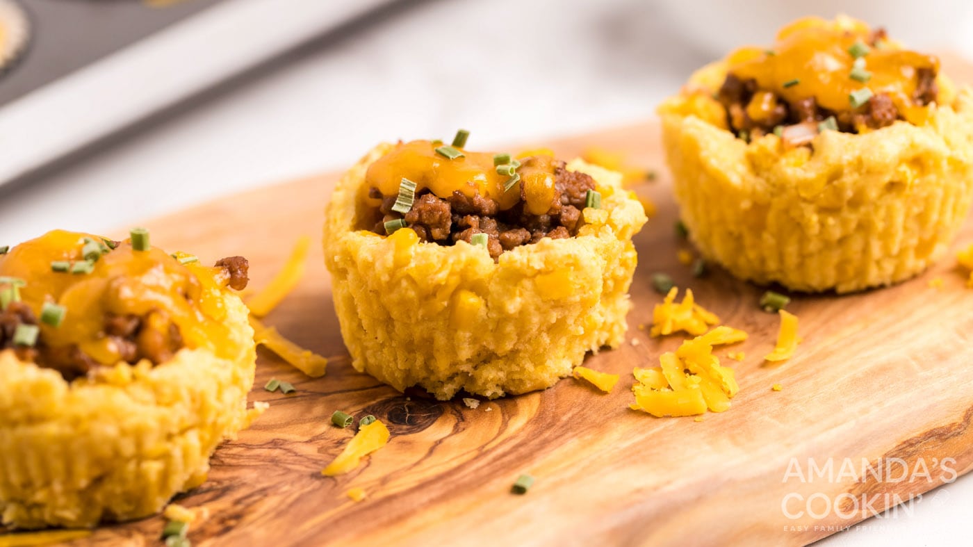 Back to School Lunches - Sloppy Joe Cornbread Muffins - Kid-Friendly Lunch Back to School Lunches - Sloppy Joe Cornbread Muffins - Kid-Friendly Lunch