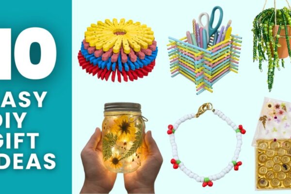 10 Easy & Cheap DIY Christmas Gift Ideas — easy step-by-step DIY tutorial.