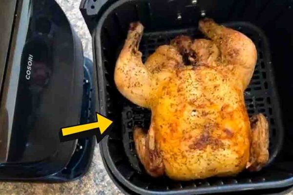 Best Air Fryer Whole Chicken, homemade and freshly served