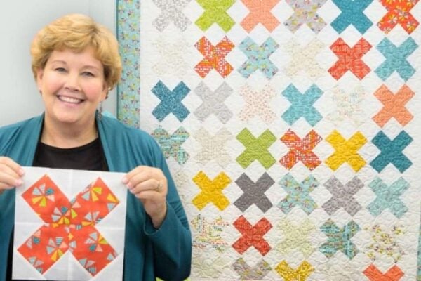 Finished All My X’s Quilt With Jenny Doan, a completed DIY project