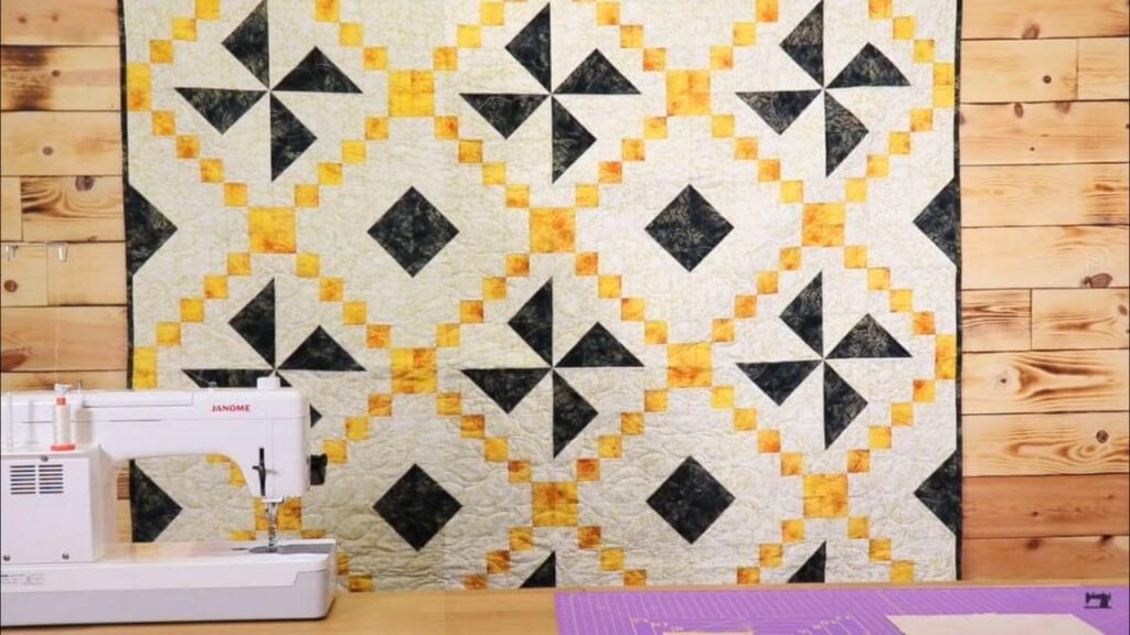 Finished All the Above Quilt Pattern, a completed DIY project