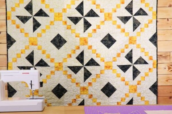 Finished All the Above Quilt Pattern, a completed DIY project