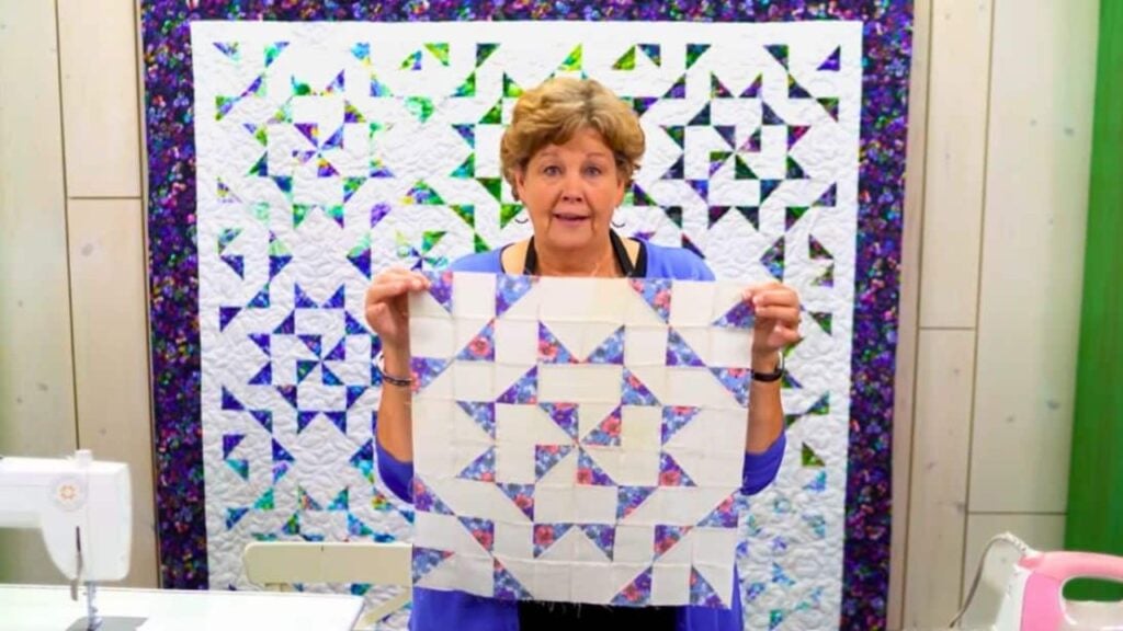 Finished Antique Lace Quilt With Jenny Doan, a completed DIY project