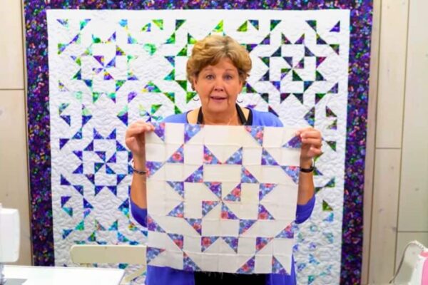 Finished Antique Lace Quilt With Jenny Doan, a completed DIY project