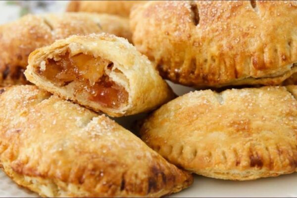 Apple Hand Pies, homemade and freshly served