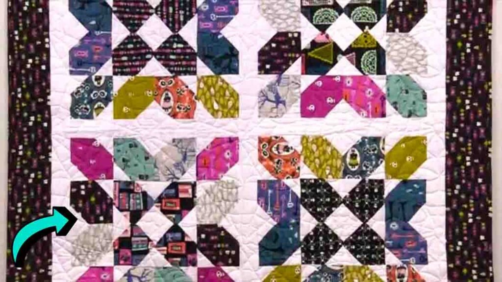 Finished Baby Kisses Quilt with Jenny Doan, a completed DIY project