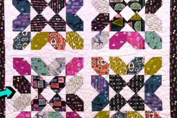 Finished Baby Kisses Quilt with Jenny Doan, a completed DIY project