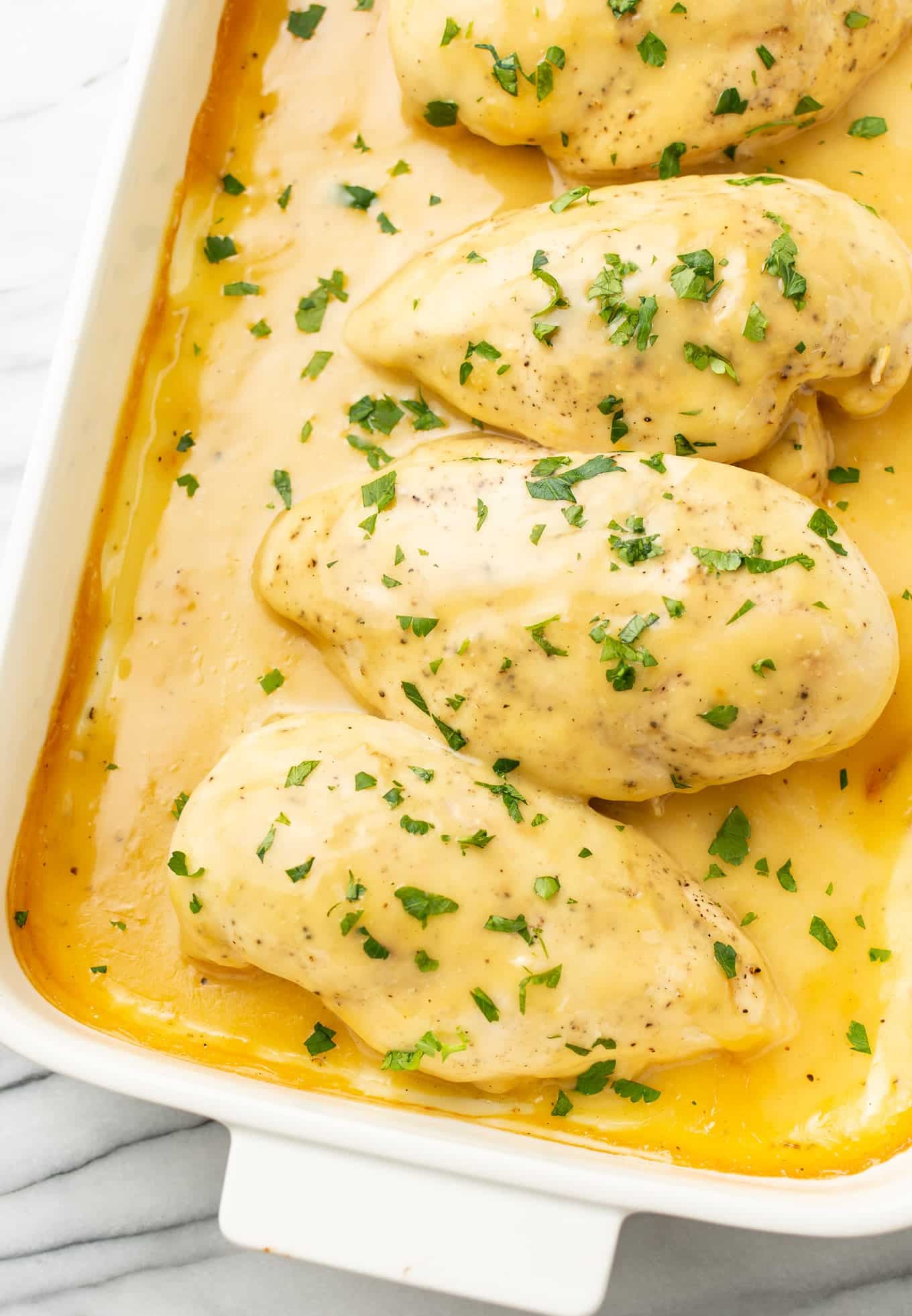Healthy Chicken Recipes - Baked Honey Mustard Chicken - Easy Oven Dinner