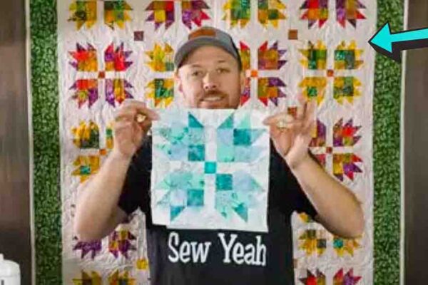 Finished Pre-Cut Friendly Bear Paw Quilt, a completed DIY project