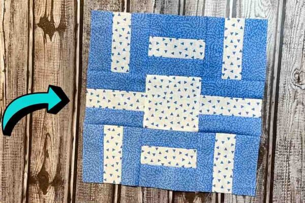 Beggars Block Quilt, homemade and freshly served