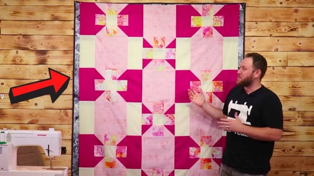 Finished Beginner Friendly Mime Quilt in 10 Minutes, a completed DIY project