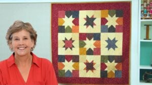 Finished Beginner’s Star Quilt With Jenny Doan, a completed DIY project
