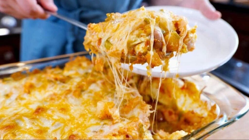 Best Baked Mexican Breakfast Casserole, homemade and freshly served