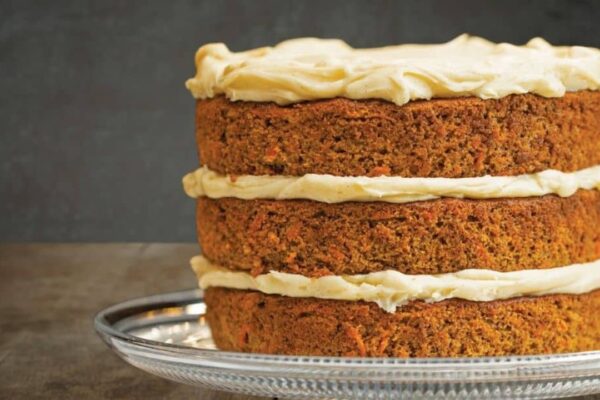 Best Carrot Cake, homemade and freshly served