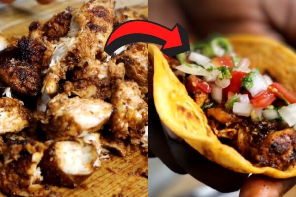 Best Chicken Taco, homemade and freshly served