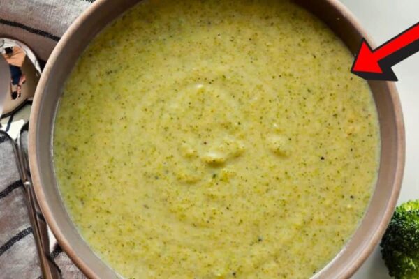 Best Cream of Broccoli Soup, homemade and freshly served