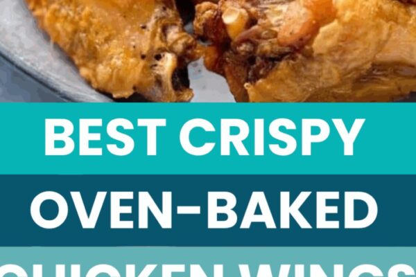 Best Crispy Oven-Baked Chicken Wings, homemade and freshly served