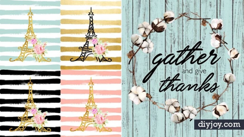 Finished 50 Best Free Printables for Walls, a completed DIY project