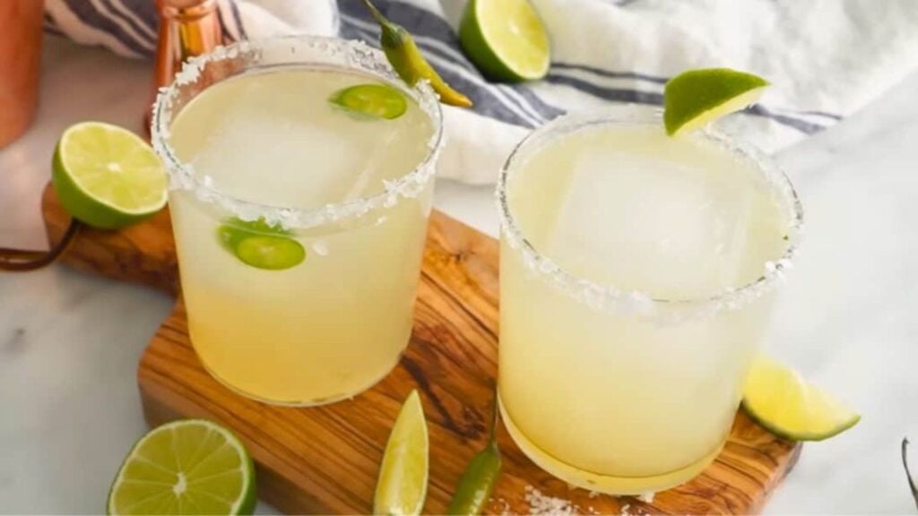 Best Fresh Margarita, homemade and freshly served