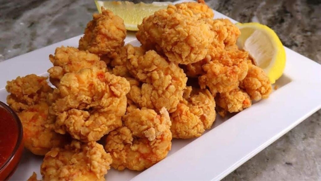 Best Fried Shrimp Better than Popeyes, homemade and freshly served