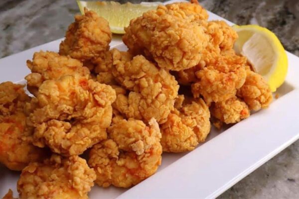 Best Fried Shrimp Better than Popeyes, homemade and freshly served