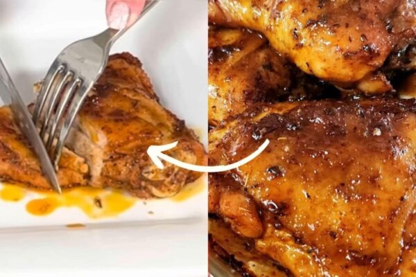 Best Homemade Baked Chicken, homemade and freshly served