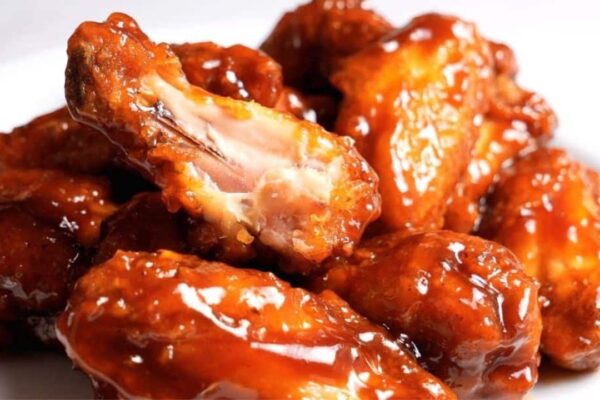 Best Homemade BBQ Chicken Wings, homemade and freshly served